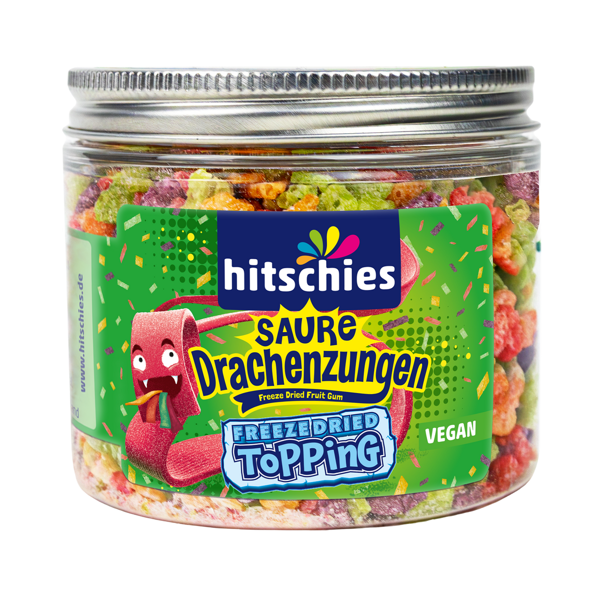 Saure Drachenzungen Freeze Dried Topping