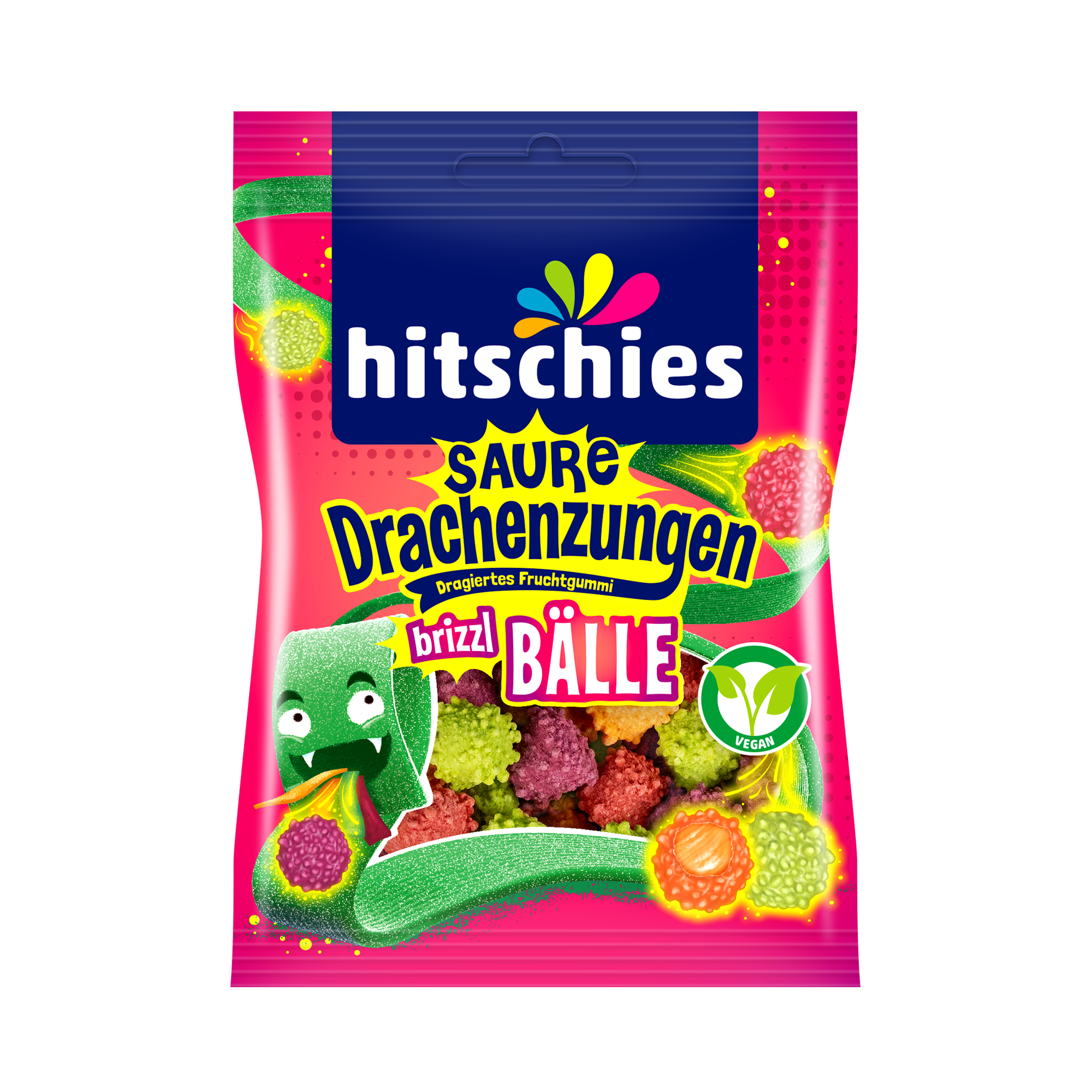 Sour dragon tongues brizzl balls