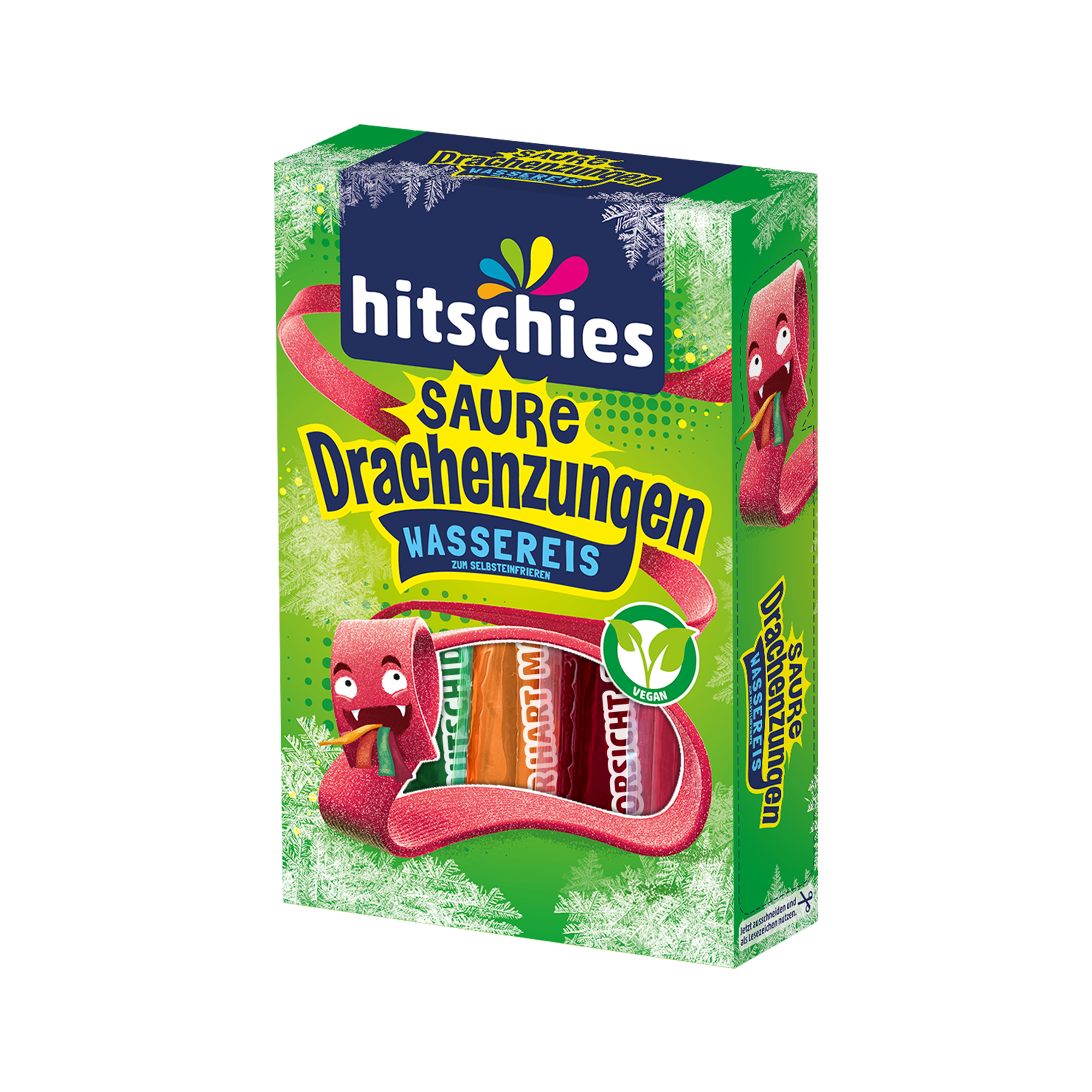 Sour Dragon Tongues Water Ice