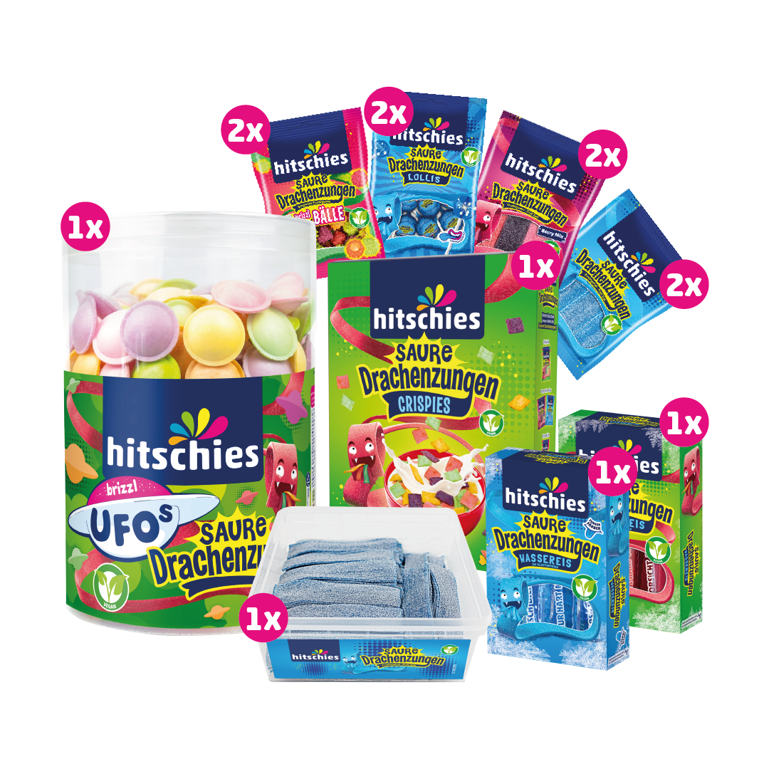 Saure Drachenzungen Bündel XXL