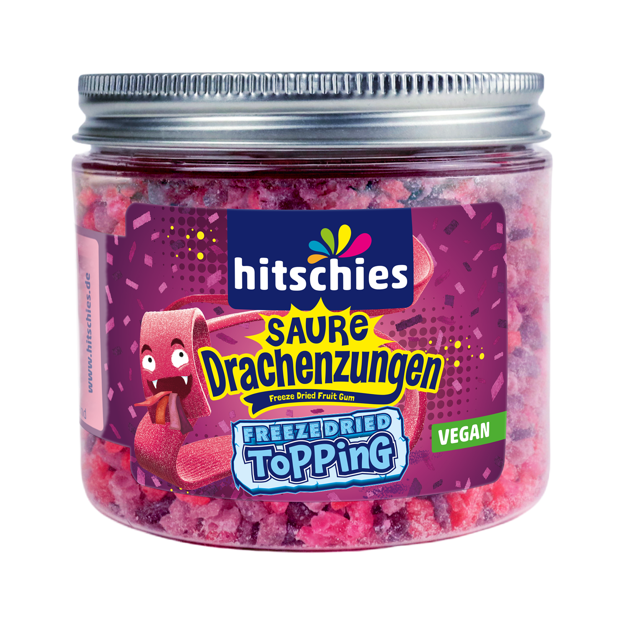 Saure Drachenzungen Freeze Dried Topping Berry Mix