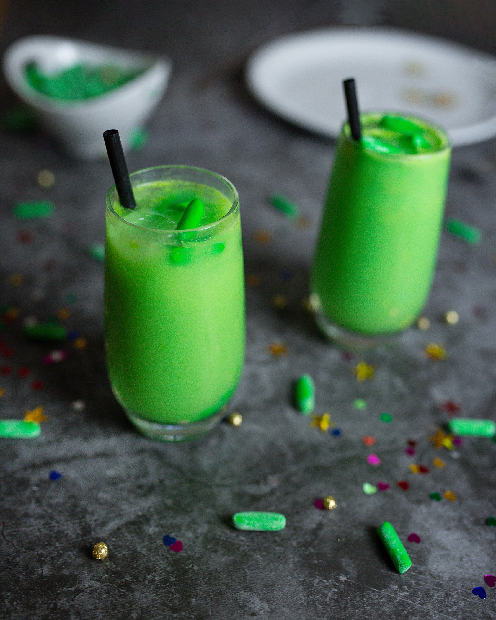 Saurer Apfel Cocktail (alkoholfrei)