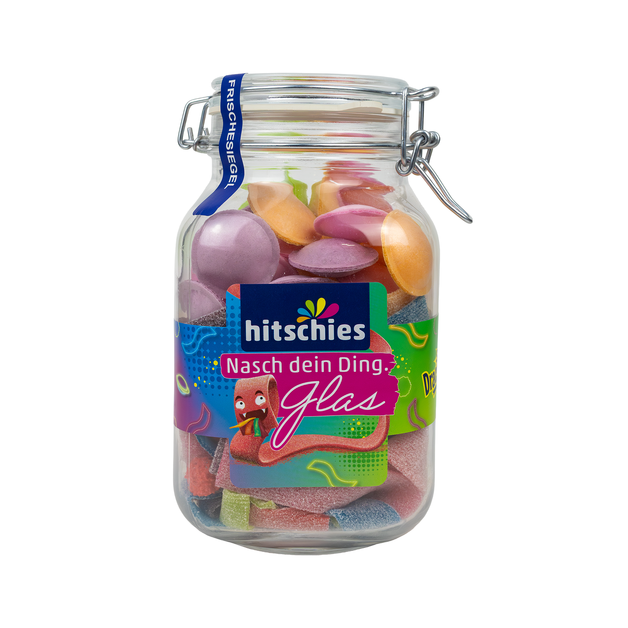 Nasch dein Ding. Glas Saure Drachenzungen Edition