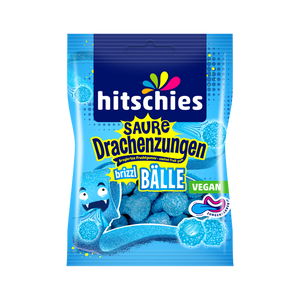 Saure Drachenzungen brizzl Bälle blau