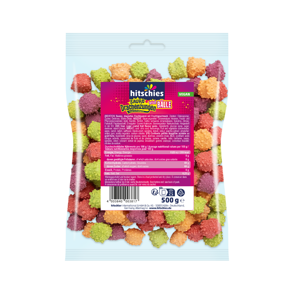 Sour dragon tongues brizzl balls 