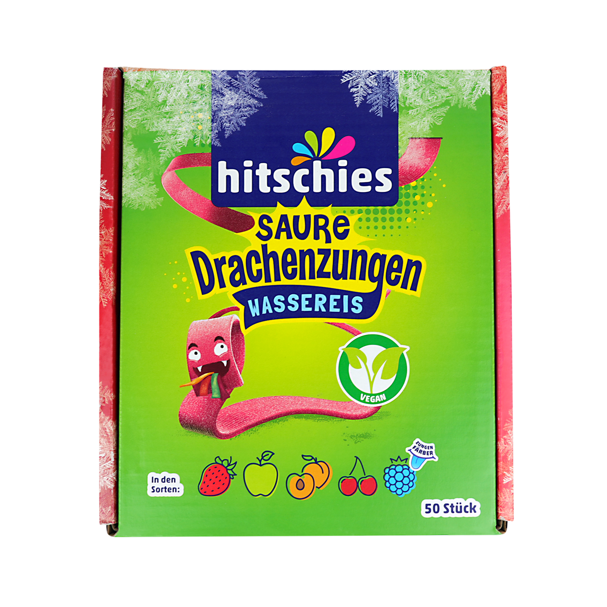 Saure Drachenzungen Wassereis 50er Box