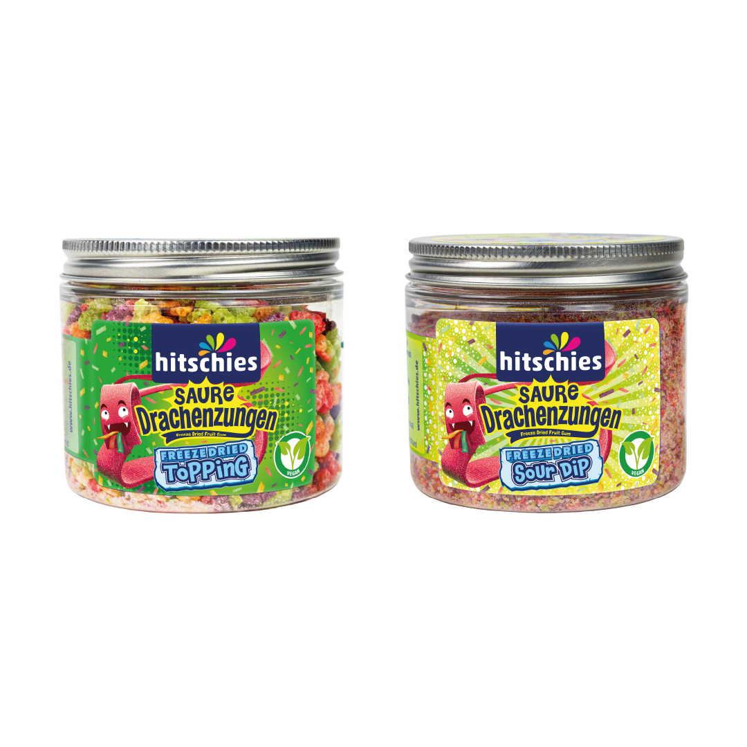 Saure Drachenzungen Topping & Sour Dip Bündel