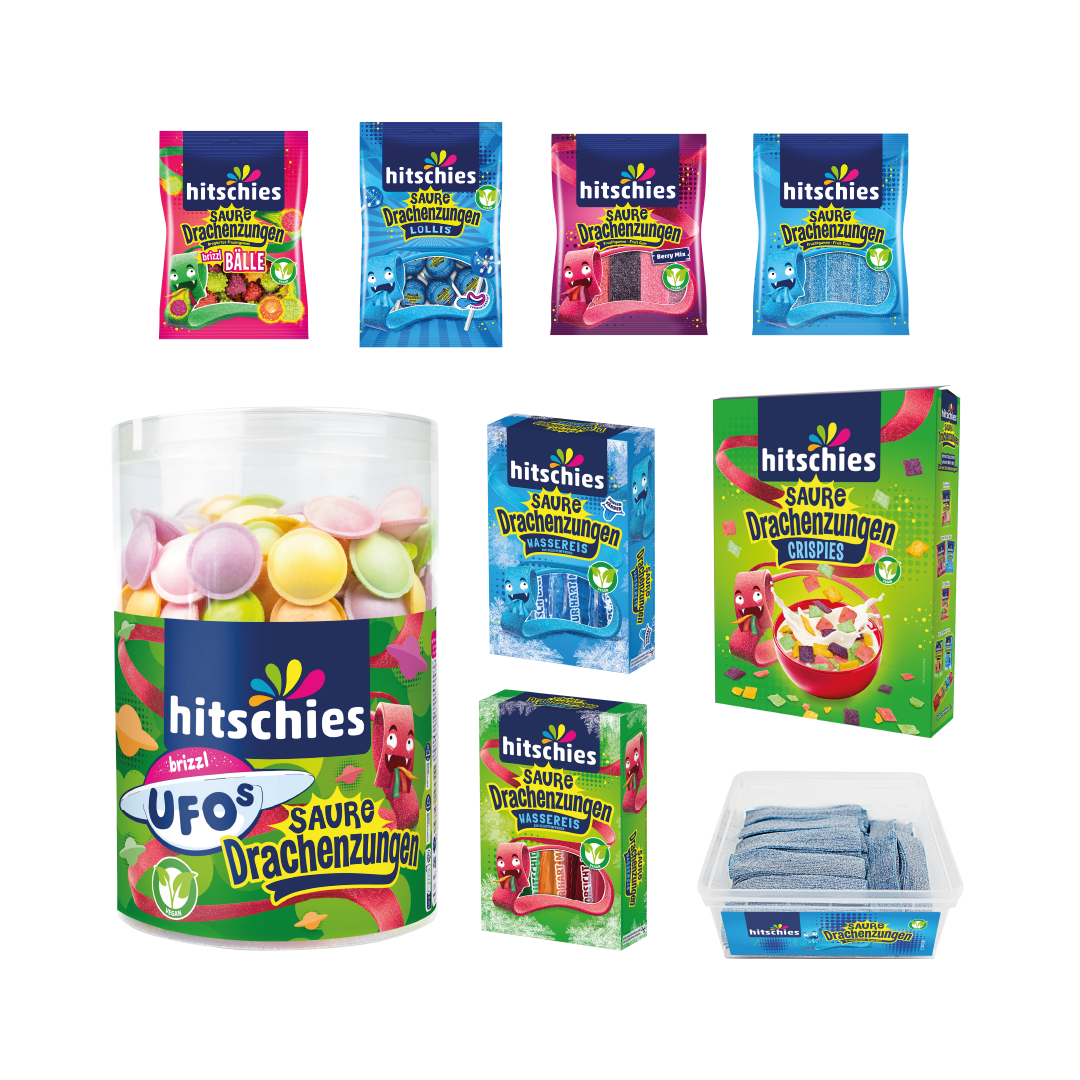 Saure Drachenzungen Bündel XXL