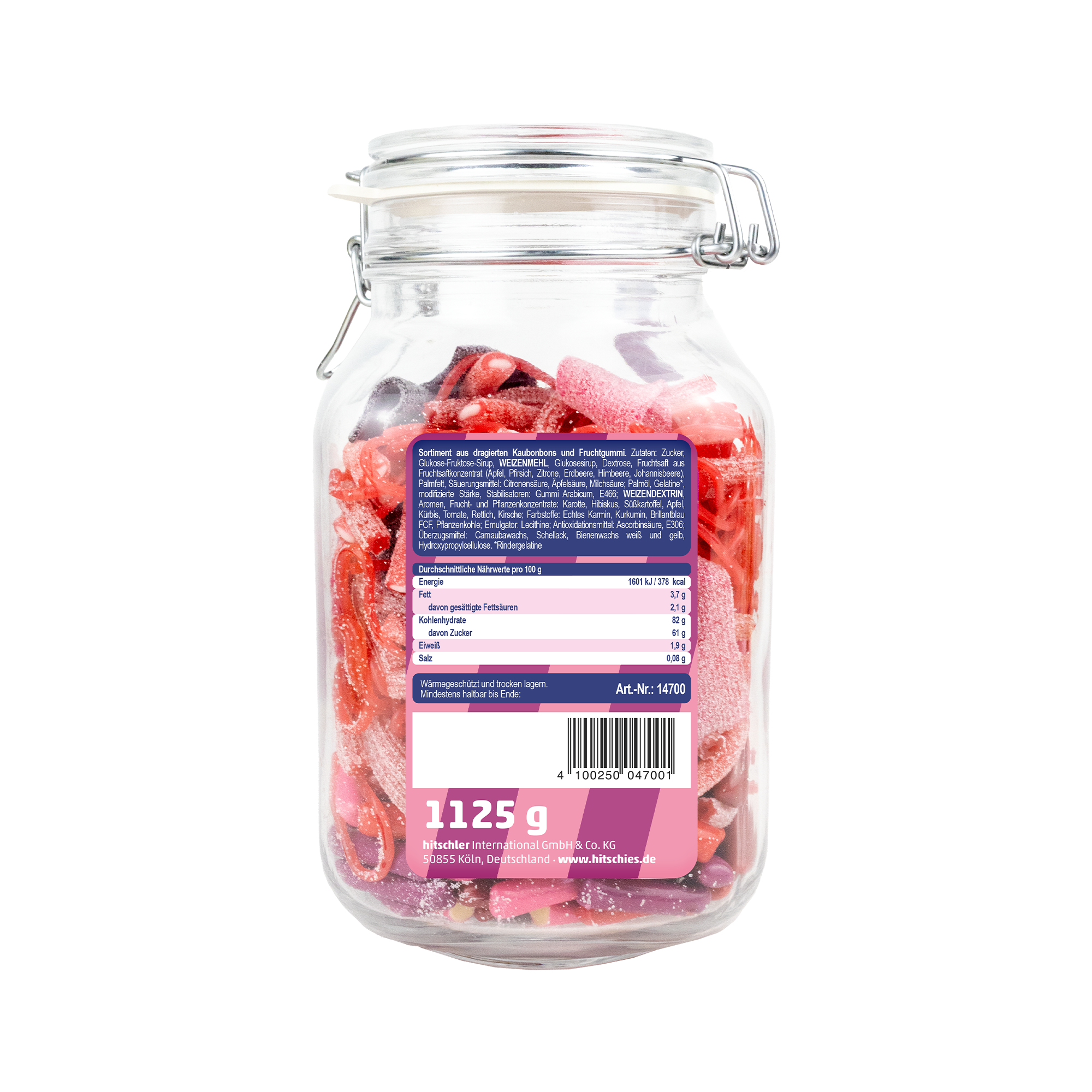 Snack it your way. jar Berry Edition 