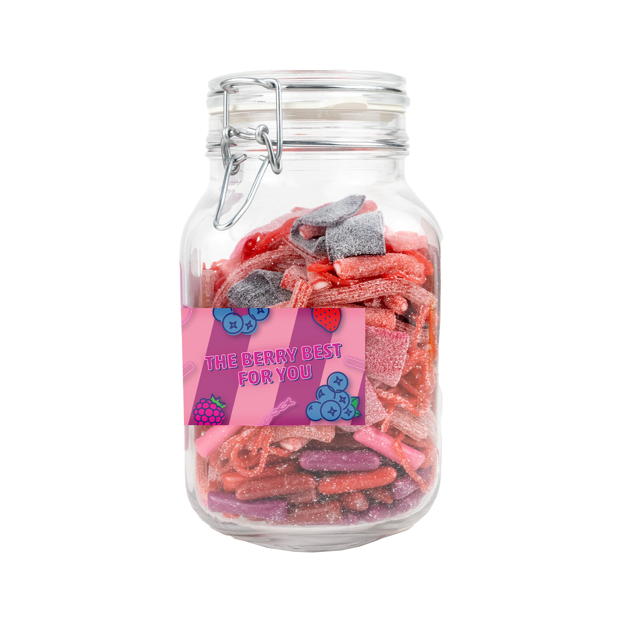 Snack it your way. jar Berry Edition 