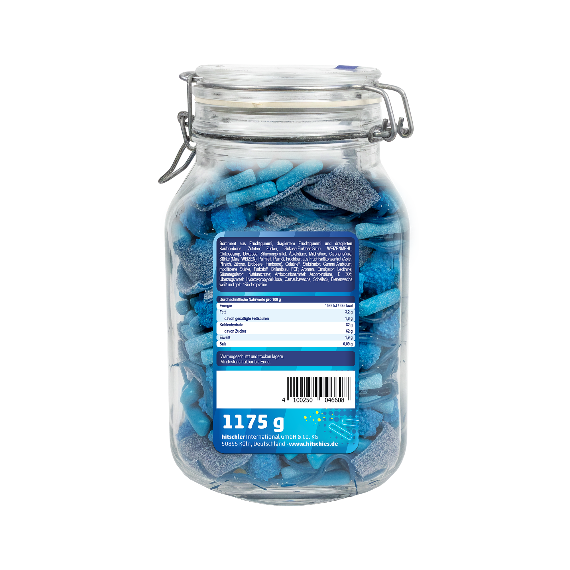 Snack it your way. jar blue Edition 